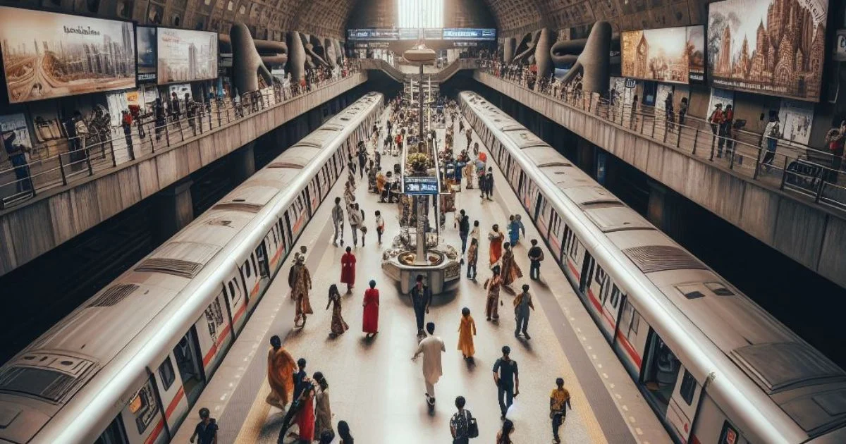 Asalpha Metro Station