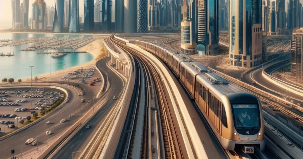 Gold Line Metro Qatar - Metro Stations Hub